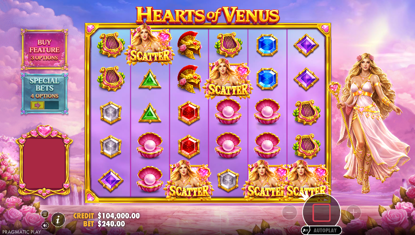 Juega Hearts Of Venus slot Pragmatic Play demo gratis