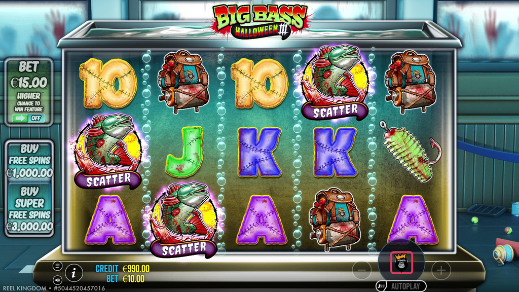 slot Big Bass Halloween 3 de Pragmatic Play