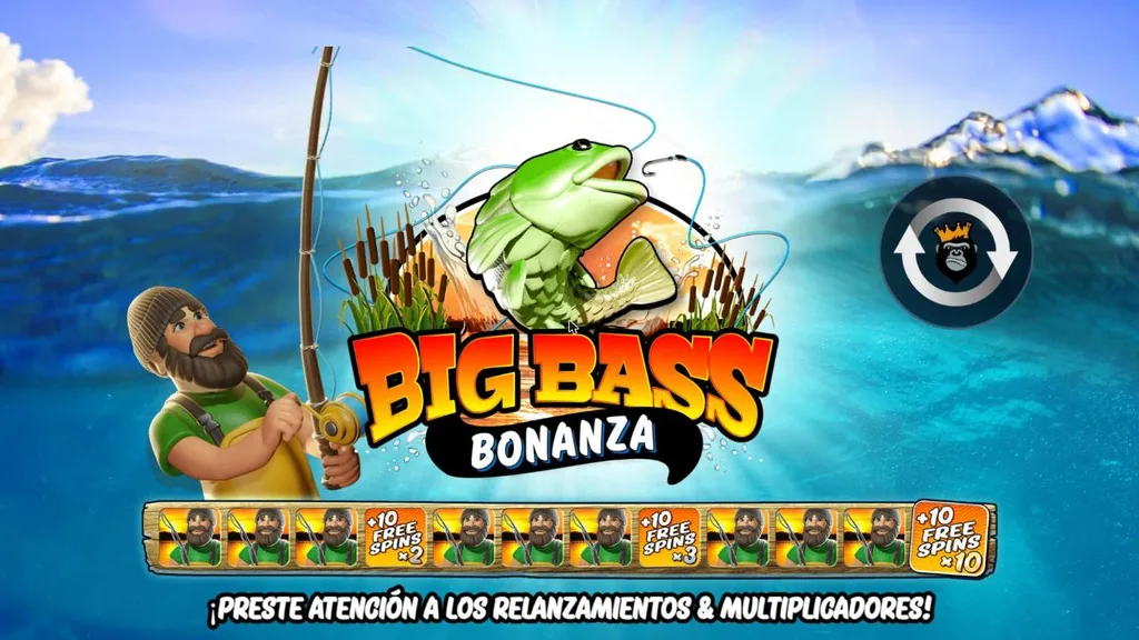 Big Bass Bonanza demo gratis: relanzamientos con multiplicadores x2, x3 y x10