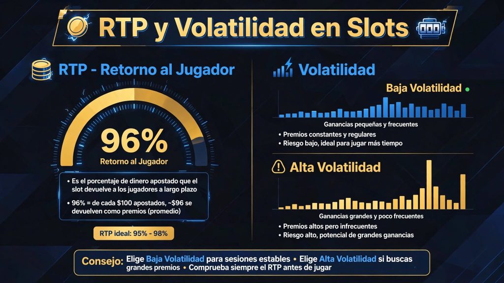 Slots Gratis - Que es el RTP y volatilidad