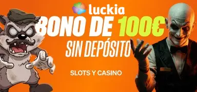 Luckia Bono 100€ sin depósito