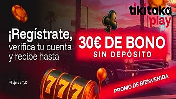 TikiTaka 30€ Gratis